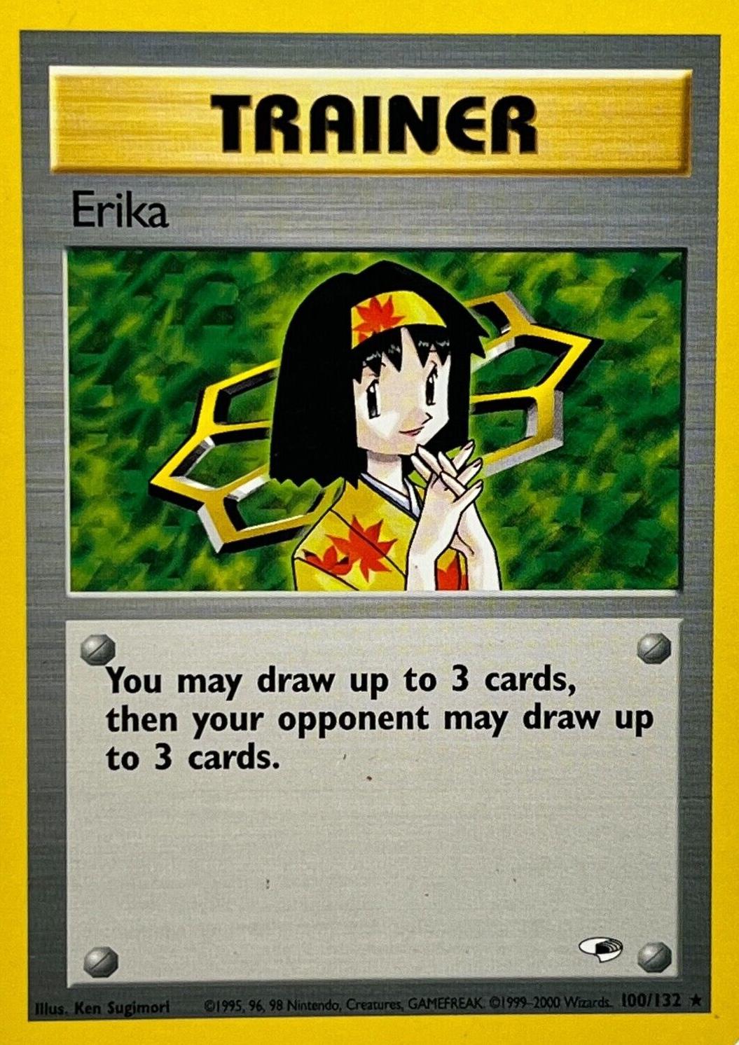 Erika (100/132) [Gym Heroes Unlimited]