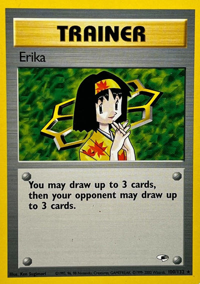 Erika (100/132) [Gym Heroes Unlimited]