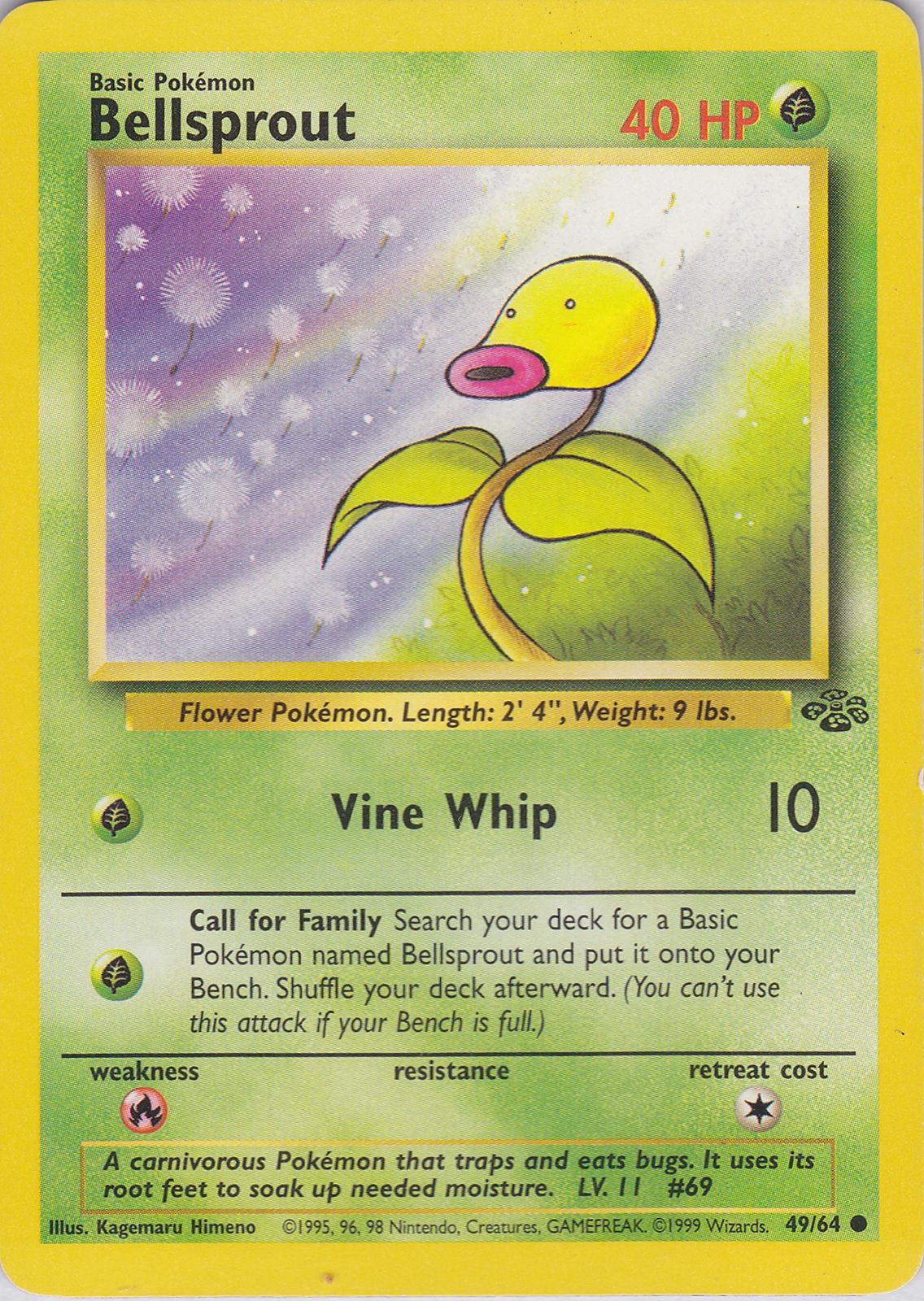 Bellsprout (49/64) [Jungle Unlimited]