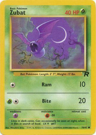 Zubat (70/82) [Team Rocket Unlimited]