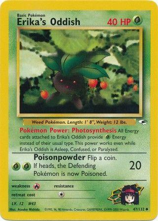 Erika's Oddish (47/132) [Gym Heroes Unlimited]