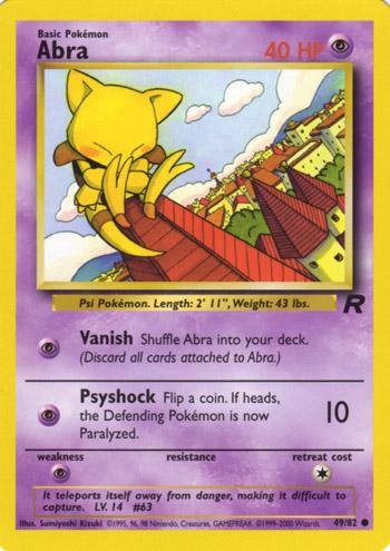 Abra (49/82) [Team Rocket Unlimited]