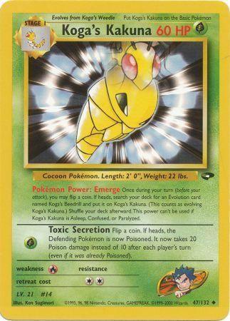 Koga's Kakuna (47/132) [Gym Challenge Unlimited]