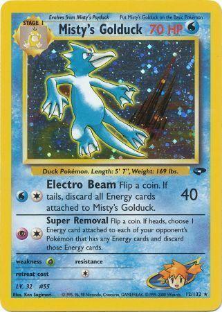 Misty's Golduck (12/132) [Gym Challenge Unlimited]