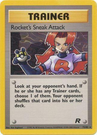 Rocket's Sneak Attack (72/82) [Team Rocket Unlimited]