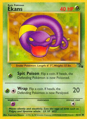 Ekans (46/62) [Fossil Unlimited]