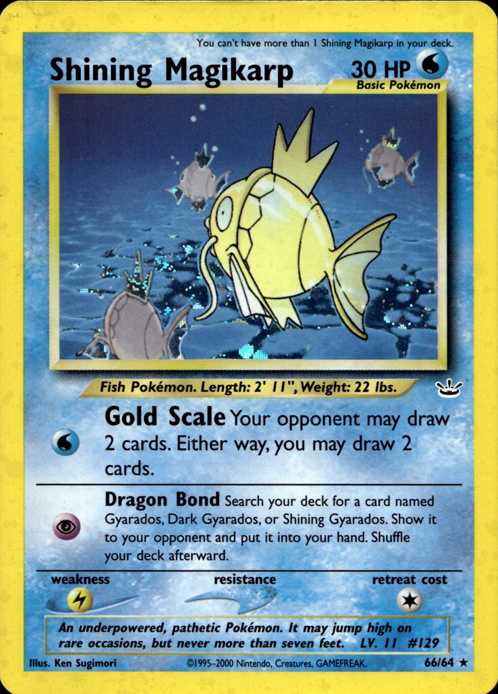 Shining Magikarp (66/64) [Neo Revelation Unlimited]