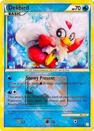 Delibird (39/123) (League Promo) [HeartGold & SoulSilver: Base Set]