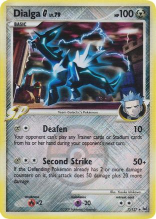Dialga G (7/127) (League Promo) [Platinum: Base Set]