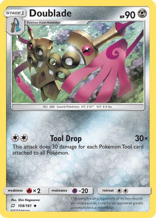 Doublade (108/181) [Sun & Moon: Team Up]