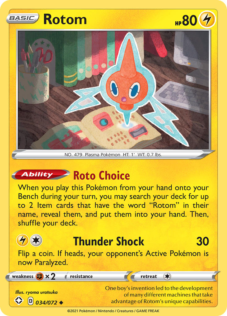 Rotom (034/072) [Sword & Shield: Shining Fates]