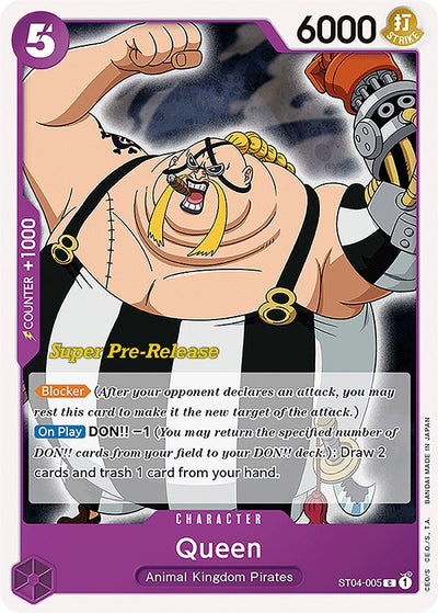 Queen [Super Pre-Release Starter Deck: Animal Kingdom Pirates]