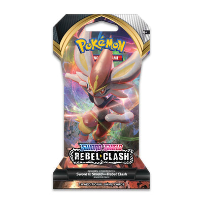 Pokemon Sword & Shield: Rebel Clash - Sleeved Booster Pack