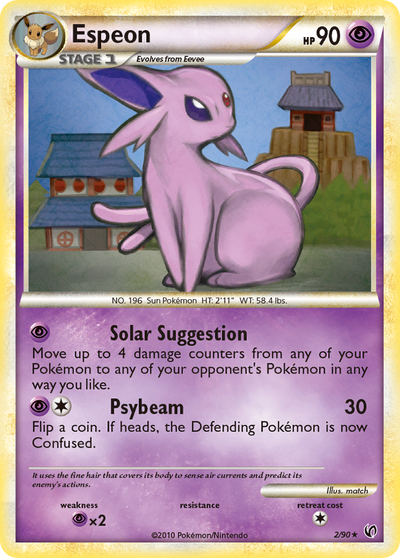 Espeon (2/90) [HeartGold & SoulSilver: Undaunted]