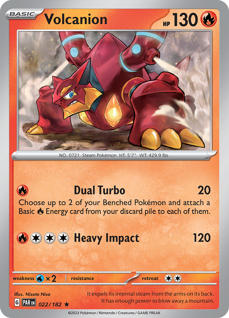 Volcanion (022/182) [Paradox Rift]