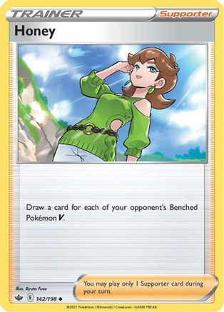 Honey (142/198) [Sword & Shield: Chilling Reign]