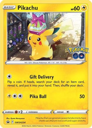 Pikachu (SWSH234) [Sword & Shield: Black Star Promos]