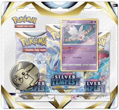 Pokemon SWSH: Silver Tempest 3 Pack Blister [Togetic]