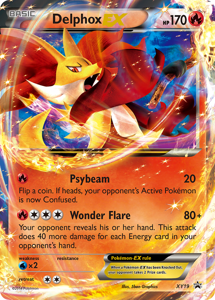 Delphox EX (XY19) [XY: Black Star Promos]