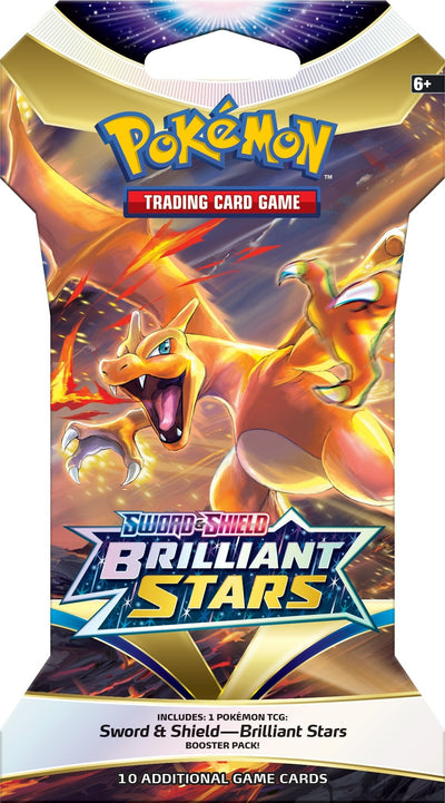 Pokemon Sword & Shield: Brilliant Stars - Sleeved Booster Pack