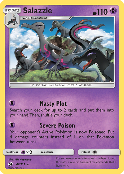 Salazzle (47/111) [Sun & Moon: Crimson Invasion]