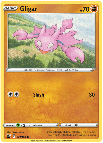 Gligar (071/163) [Sword & Shield: Battle Styles]