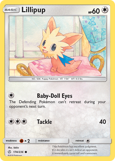 Lillipup (174/236) [Sun & Moon: Cosmic Eclipse]