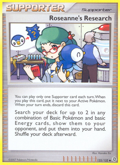 Roseanne's Research (125/132) [Diamond & Pearl: Secret Wonders]