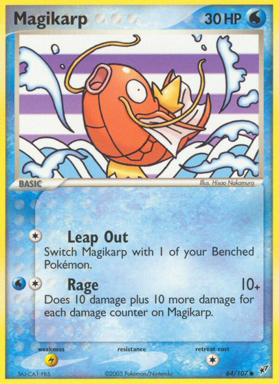 Magikarp (64/107) [EX: Deoxys]