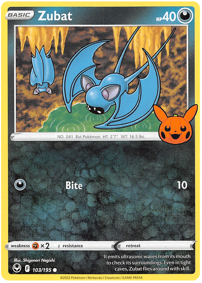 Zubat (103/195) [Trick or Trade 2023]