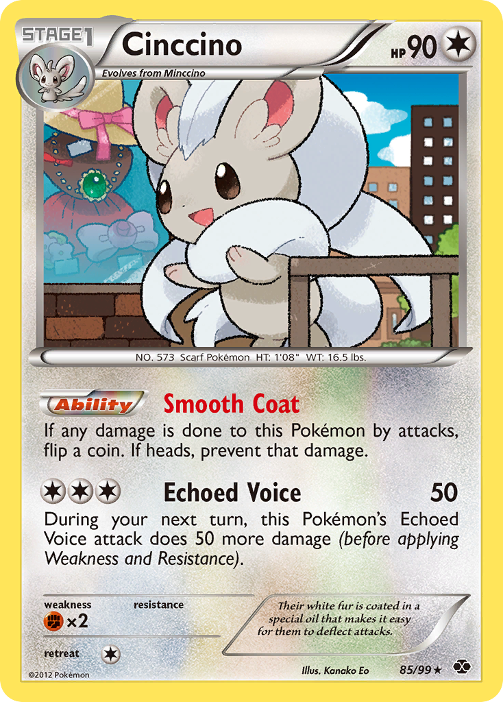 Cinccino (85/99) [Black & White: Next Destinies]