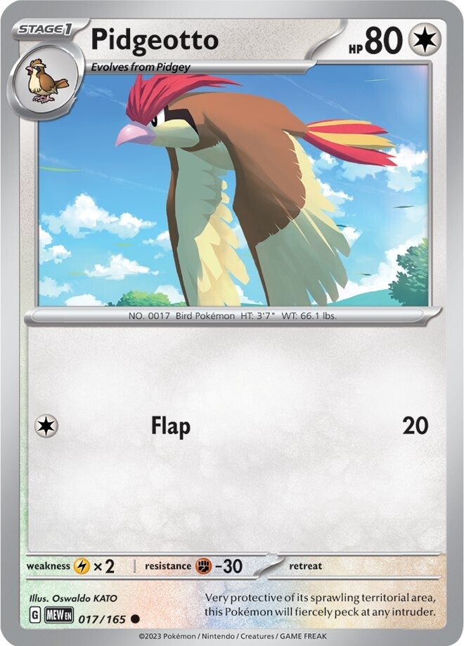 Pidgeotto (017/165) [Scarlet & Violet: 151]