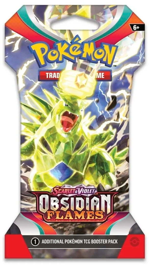 Pokemon Scarlet & Violet: Obsidian Flames - Sleeved Booster Pack