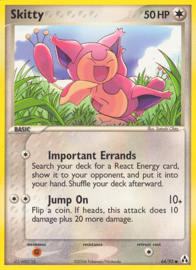 Skitty (64/92) [EX: Legend Maker]