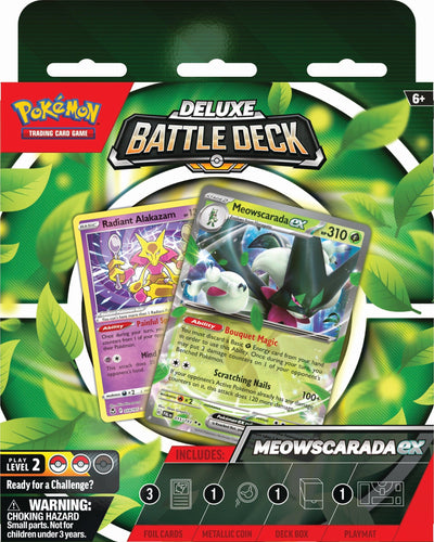 Pokemon Deluxe Battle Deck (Meowscarada ex)