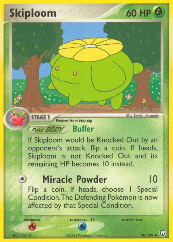 Skiploom (49/109) [EX: Team Rocket Returns]