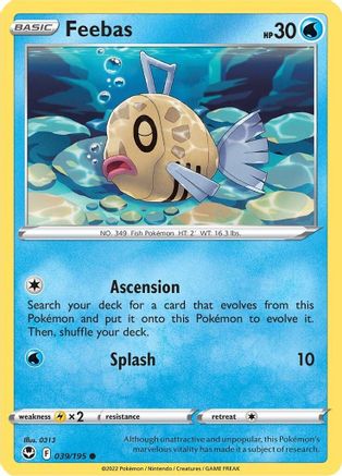Feebas (039/195) [Sword & Shield: Silver Tempest]
