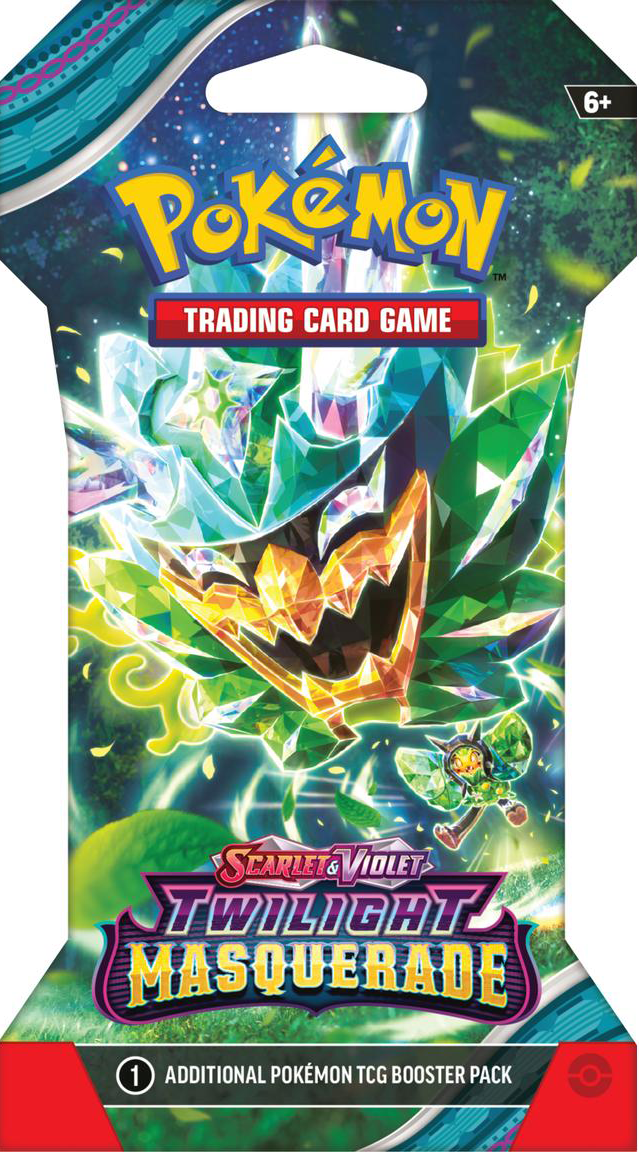 Pokemon Scarlet & Violet: Twilight Masquerade - Sleeved Booster Pack