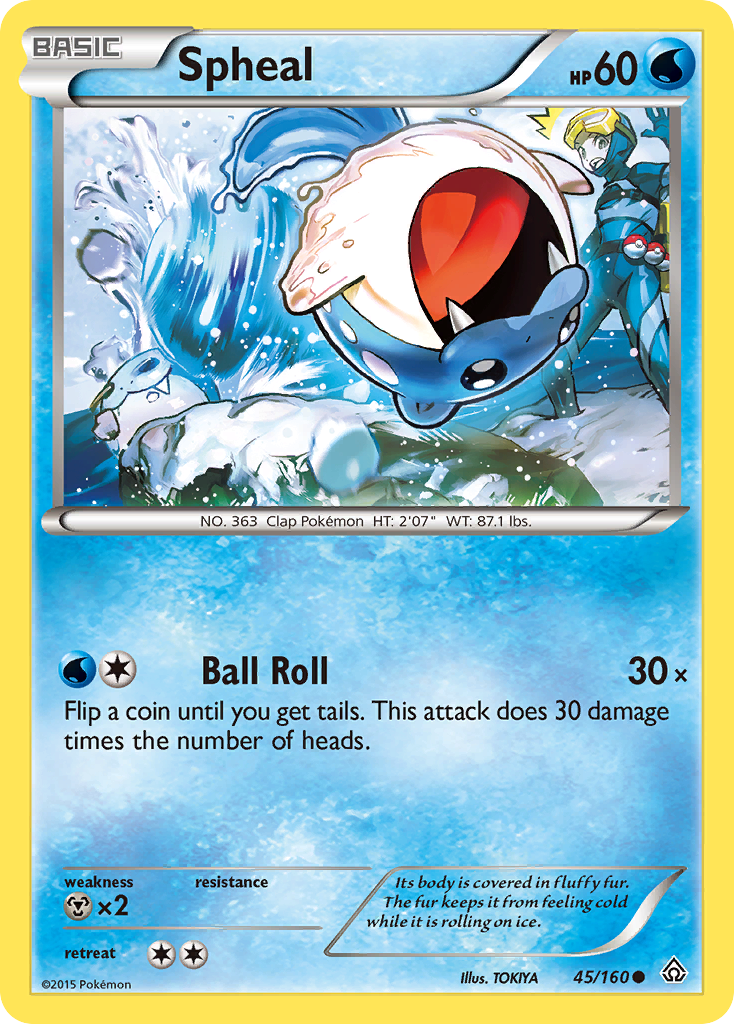 Spheal (45/160) [XY: Primal Clash]