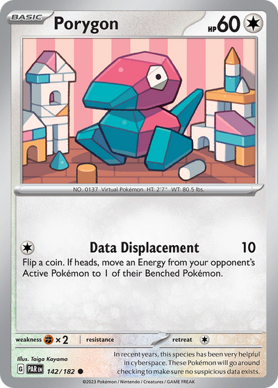 Porygon (142/182) [Paradox Rift]