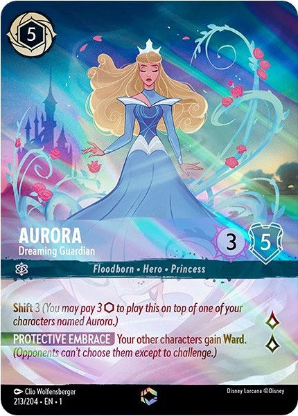 Aurora - Dreaming Guardian (Alternate Art) (213/204) [The First Chapter]