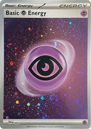 Basic Psychic Energy (005) (Cosmos Holo) [Scarlet & Violet: 151]