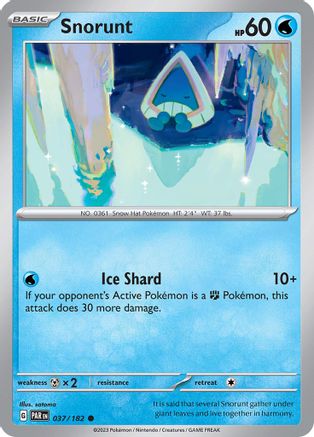 Snorunt (037/182) [Paradox Rift]