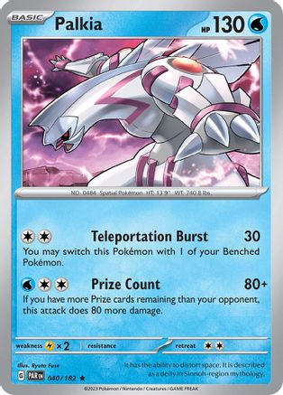 Palkia (040/182) [Paradox Rift]