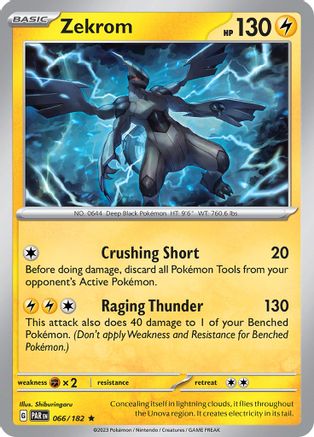 Zekrom (066/182) [Paradox Rift]