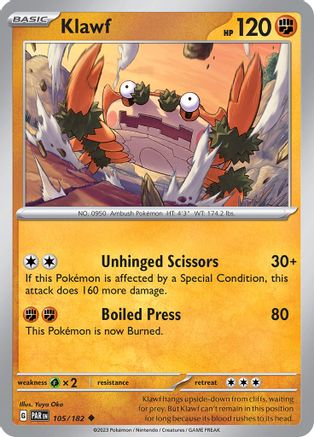 Klawf (105/182) [Paradox Rift]