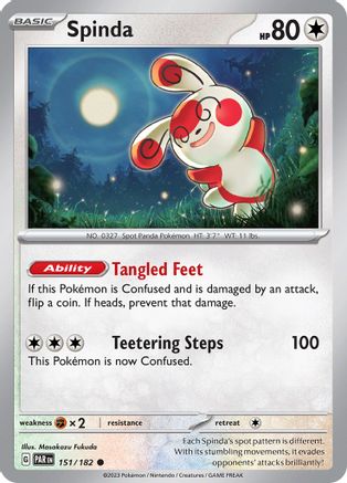 Spinda (151/182) [Paradox Rift]