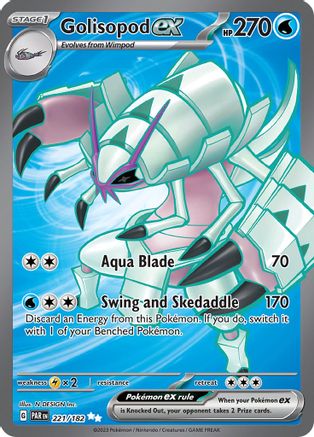 Golisopod ex (221/182) [Paradox Rift]