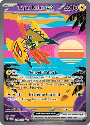 Tapu Koko ex (247/182) [Paradox Rift]