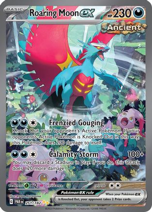 Roaring Moon ex (251/182) [Paradox Rift]